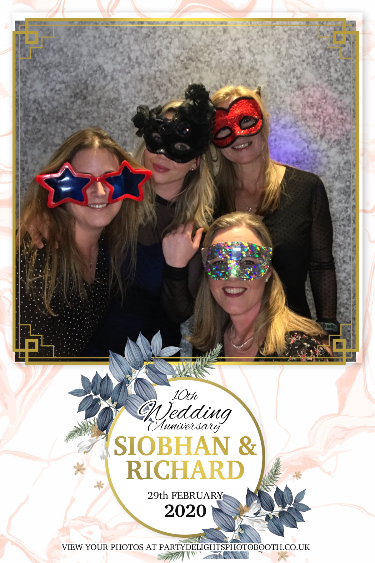 Siobhan and Richards Vow renewal  | View more photos from the event at gallery.partydelightsphotobooth.co.uk/u/PartyDelightsPhotoBooth/Siobhan-and-Richards-Vow-renewal